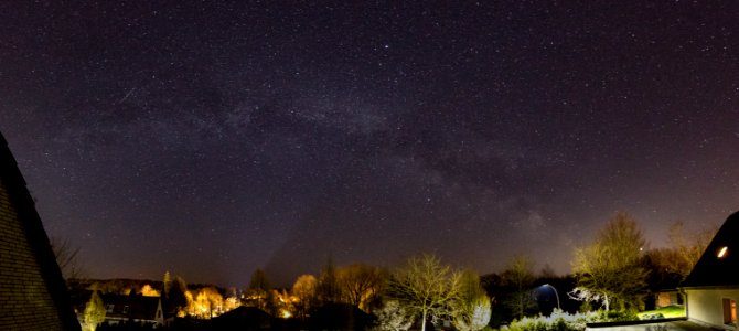 Milchstrasse Panorama 02.04.2019