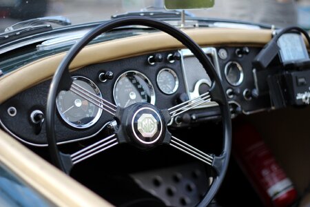 Interior old motor