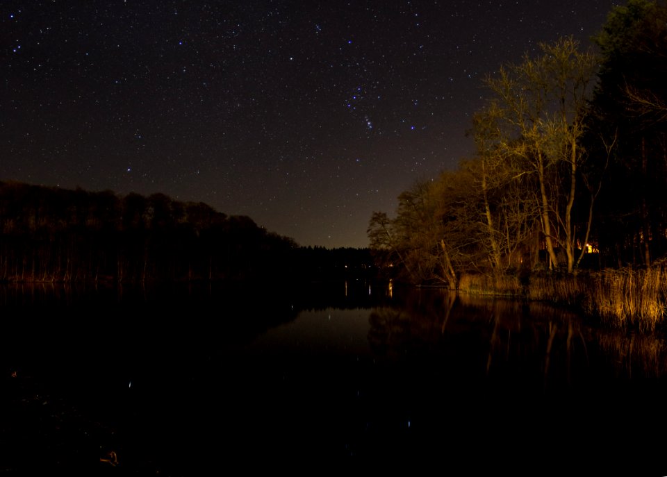Orion rising over Schwentine