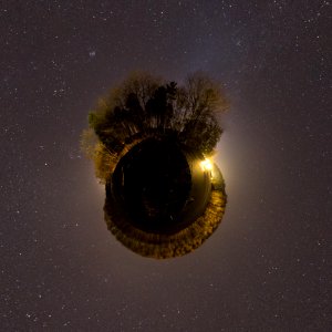 Rosensee Wasserkraftwerk little planet