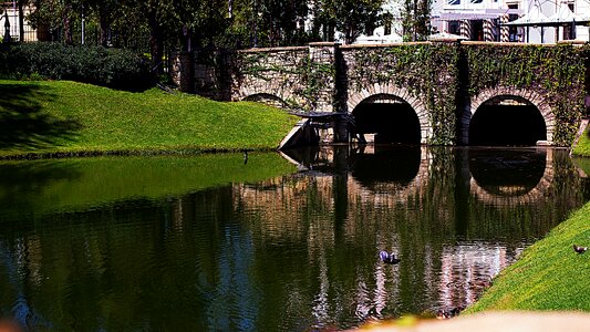 Grass bridge medieval