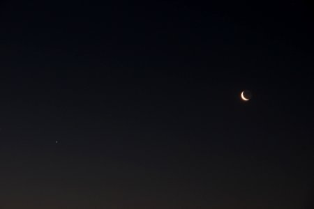 Mars+Jupiter+Mondsichel