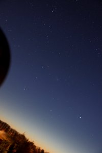 M31 + Komet Panstarrs