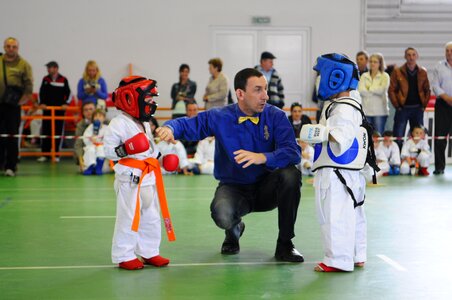 Martial child belt photo