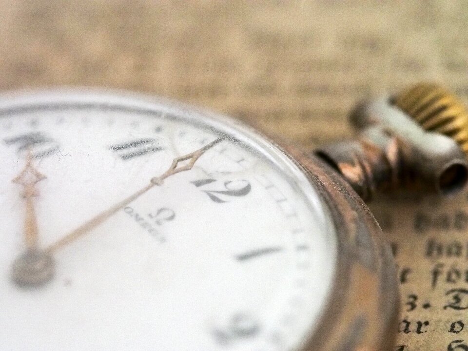 Minute second hand