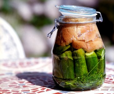Fermented cucumbers / Kovászos uborka photo