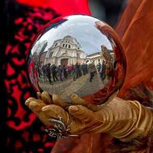 Venice mask reflection