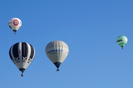 Flugshow event hot air balloon