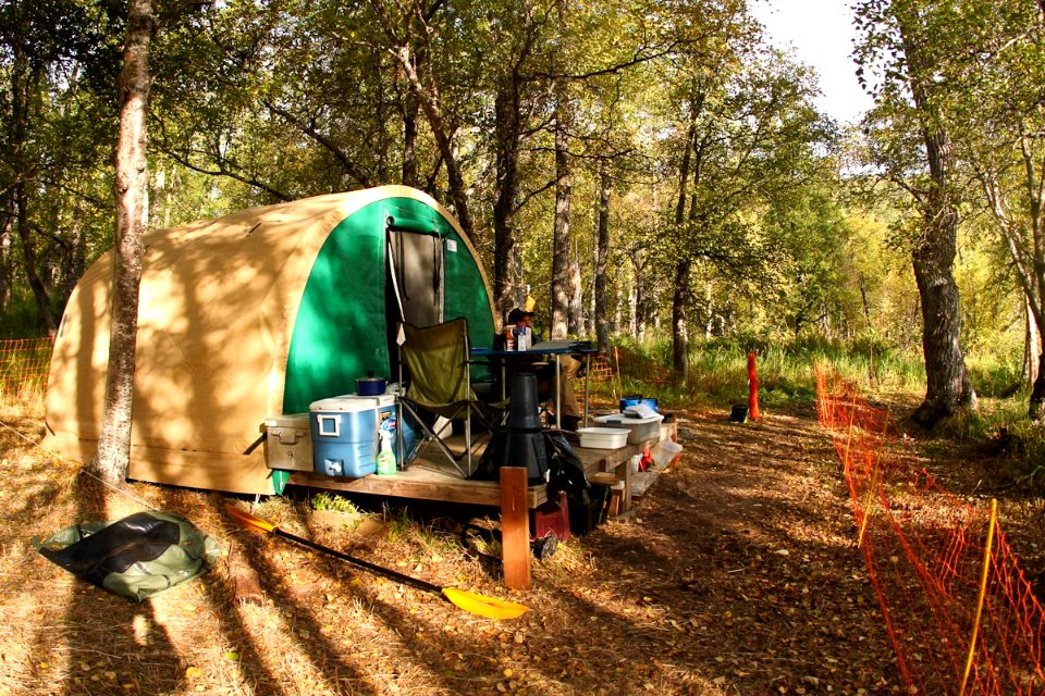 Park Ranger camp on Uganik Lake