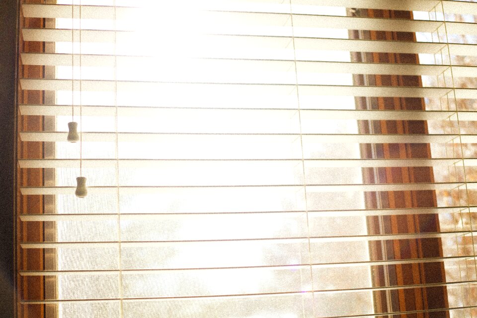 Blinds decor bedroom