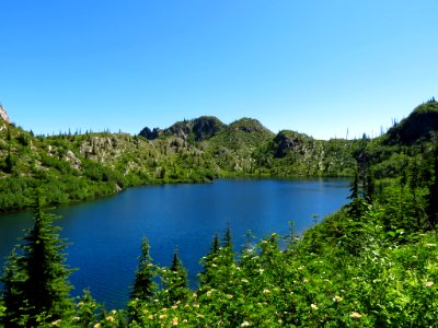 Panhandle Lake at Mt. Margaret Backcountry in WA