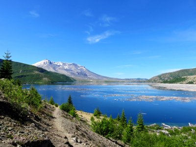 Spirit Lake at Mt. St. Helens NM in Washington
