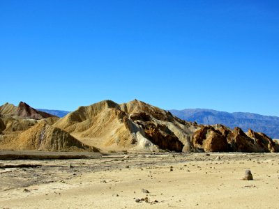 Twenty Mule Team Canyon at Death Valley NP in CA