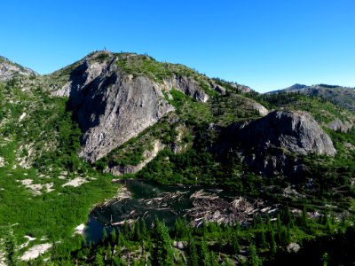 Grizzly Lake at Mt. Margaret Backcountry in WA