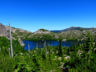 Panhandle Lake at Mt. Margaret Backcountry in WA