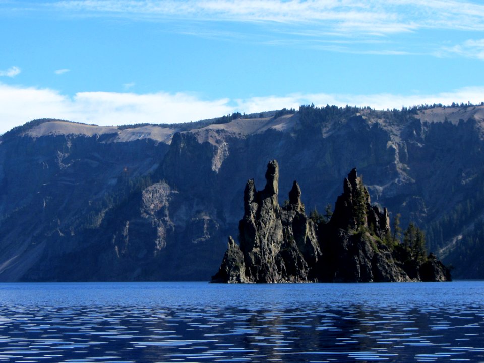 Phantom Ship at Crater Lake in OR