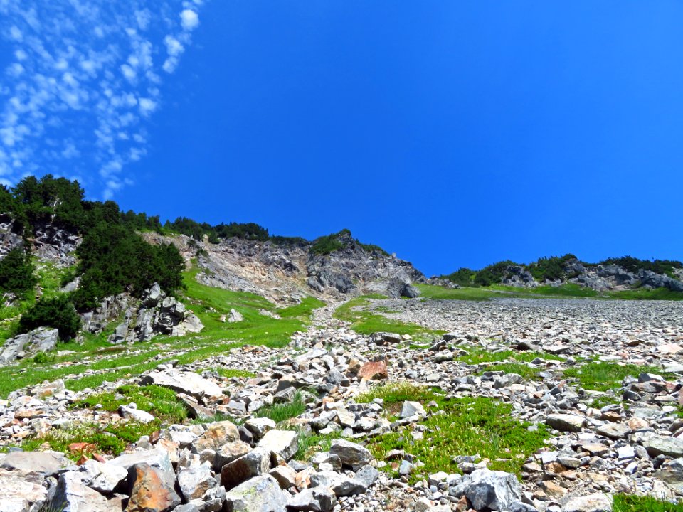 Cascade Pass Trail at North Cascades NP in WA
