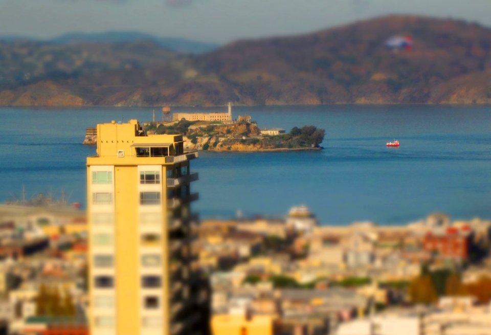 Alcatraz Tilt Shift