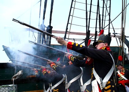 Marine demonstration muskets