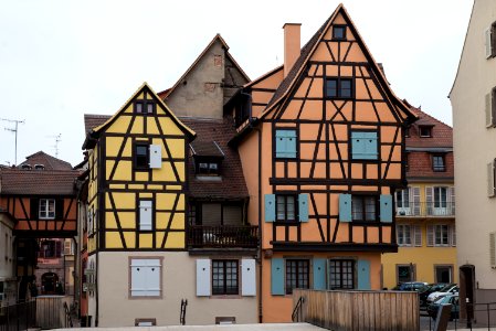 Fachwerkhouse in Colmar, France photo