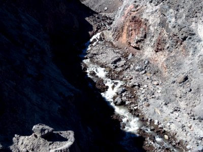 Loowit Falls Trail at Mt. St. Helens NM in WA photo