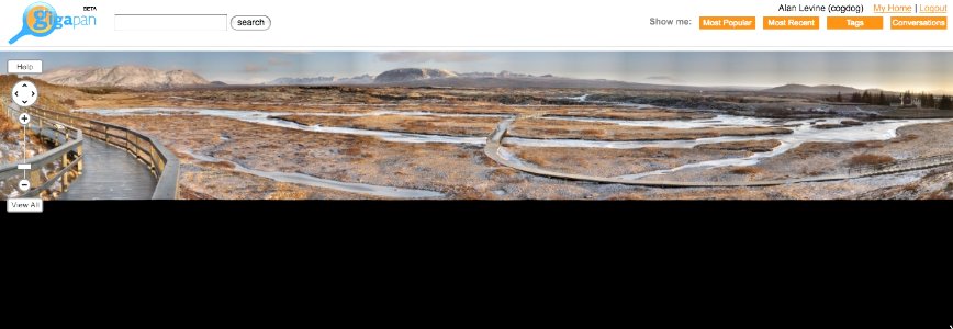 Thingvellir Gigapan