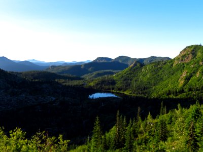 Meta Lake at Mt. Margaret Backcountry in WA