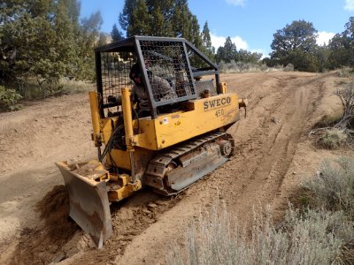 Trail maintenance in the Eagle Lake Field Office