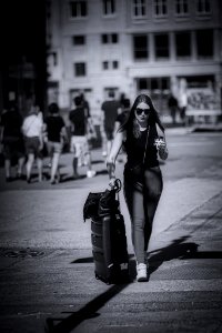 Travelling Girl photo