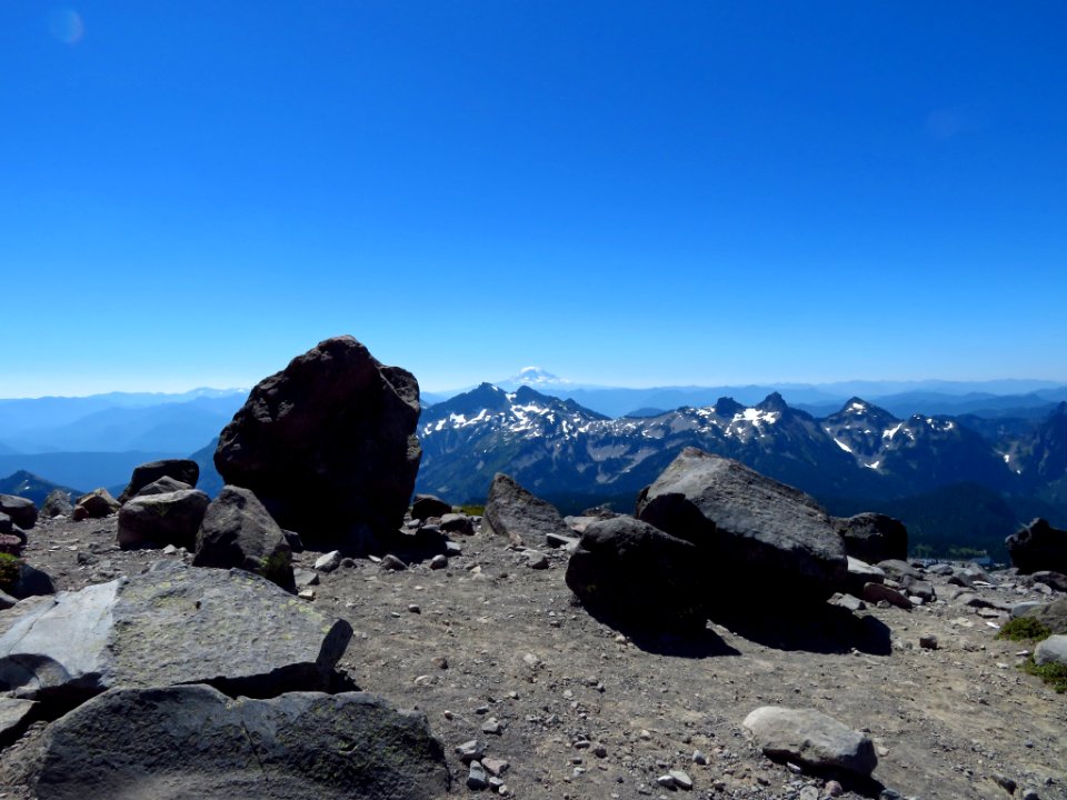 Panorama Point at Mt. Rainier NP in WA
