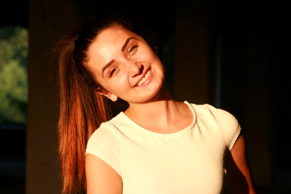 Portrait smile beauty