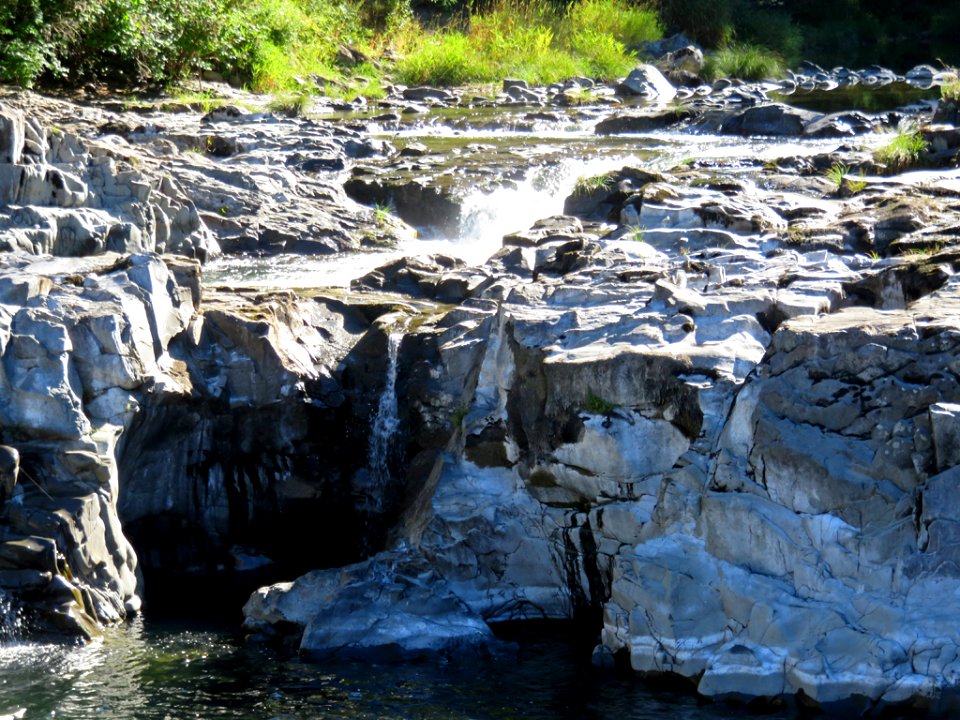 Lucia Falls Park at Lewis River in WA