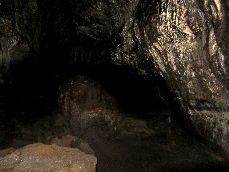 Ape Cave at Mt. St. Helens NM in WA