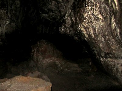 Ape Cave at Mt. St. Helens NM in WA photo