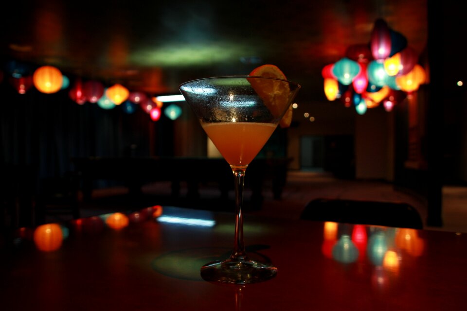 Bar cocktail travel