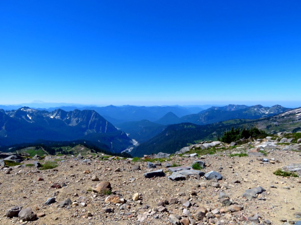 Panorama Point at Mt. Rainier NP in WA