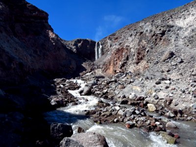 Loowit Falls Trail at Mt. St. Helens NM in WA