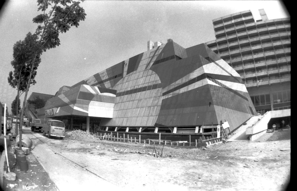 München Schwabing Bau Schwabylon Leopoldstrasse 1973