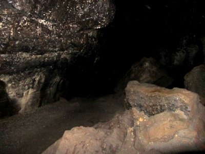 Ape Cave at Mt. St. Helens NM in WA photo