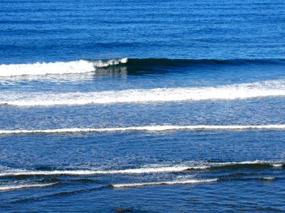 Low Tide at Pacific Coast in OR photo