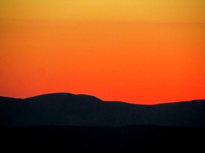 Sunset at Joshua Tree NP in CA