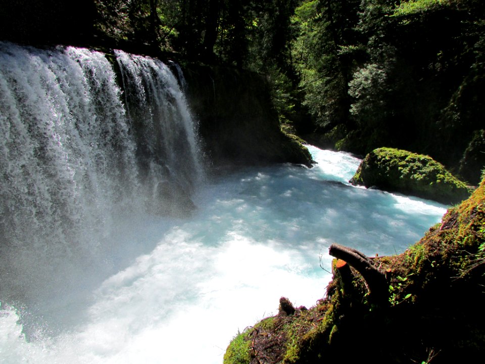 Spirit Falls Trail on Little White Salmon River in WA