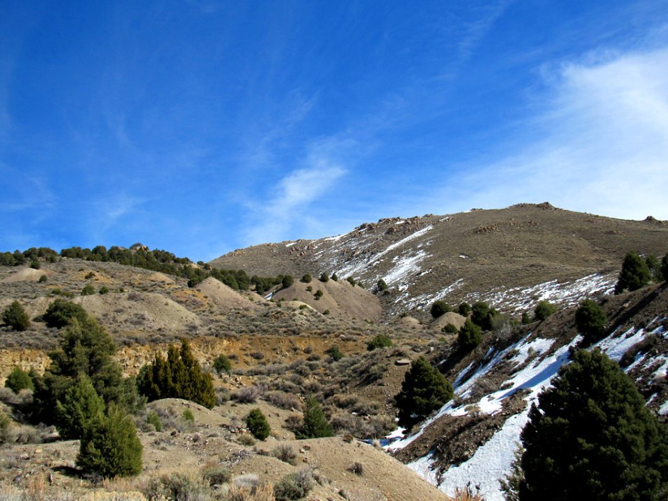 Mountain Range in Nevada