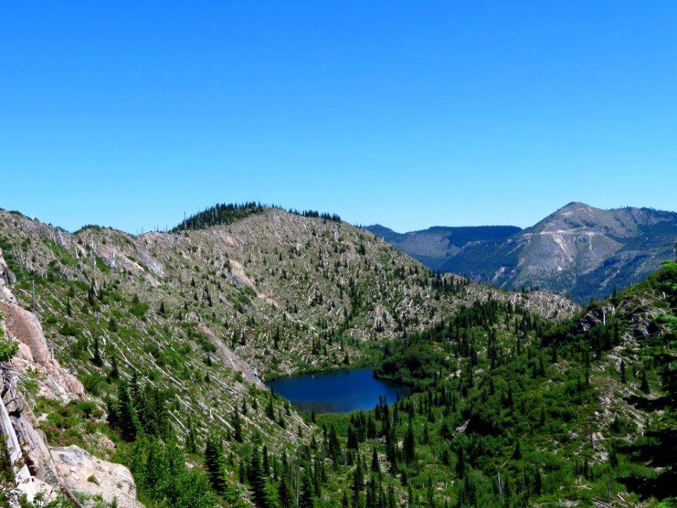 Obscurity Lake at Mt. Margaret Backcountry in WA