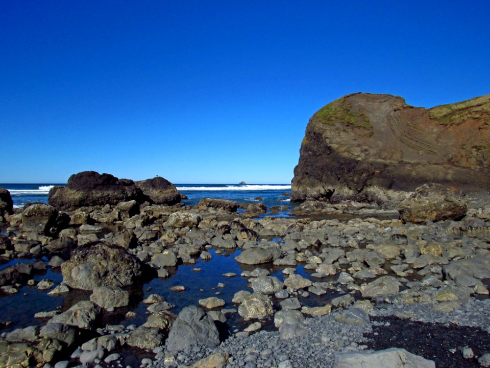 Low Tide at Pacific Coast in OR