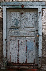 Locked door door gray texture photo