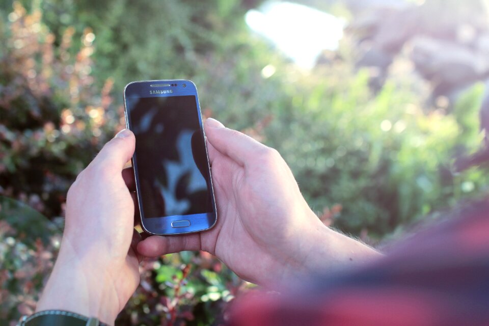 Mobile technology hands