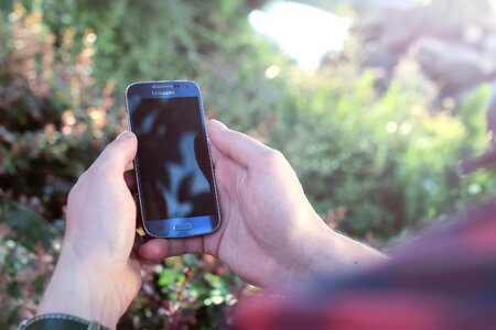Mobile technology hands