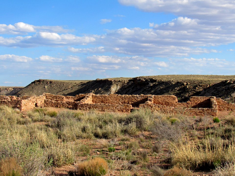 Puerco Pueblo at Petrified Forest NP in Arizona
