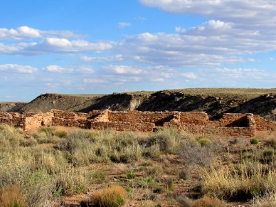 Puerco Pueblo at Petrified Forest NP in Arizona